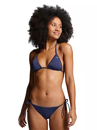 PUMA | Top bikini a triangolo da donna | dunkelblau